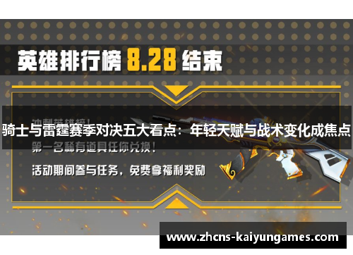 骑士与雷霆赛季对决五大看点：年轻天赋与战术变化成焦点